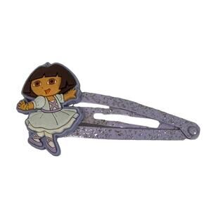 Dora Hair Clip Barrette Accessory Purple Vintage Dora the Explorer